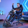 VEVOR Racing Wheel Stand, Adjustable & Foldable Simulator Stand for Logitech G29 G27 G920 G923, Thrustmaster T300RS T300GT T248 TS-PC TSXW Gaming Cockpit,Pedals Simulator NOT Included