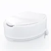 VEVOR Raised Toilet Seat, 6" Height Raised, 300 lbs Weight Capacity, Universal Toilet Seat Riser, Screw Rod Locking, with Toilet Seat, for Elderly, Handicap, Patient, Pregnant, Medical