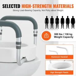 VEVOR Raised Toilet Seat, 3.5