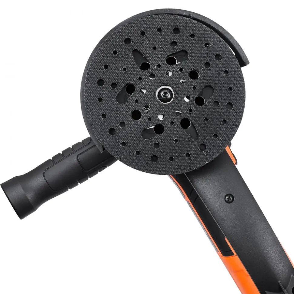 VEVOR Random Orbital Sander, 6-Inch DA & GA Dual Action Orbital Sander, 850W 7400PRM 6 Variable Speed Electric Palm Sander with 10PCS Sandpapers, Dust Connector for Woodworking Detailing Sanding