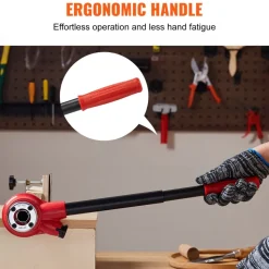 VEVOR Ratchet Pipe Threader Kit, 1/2
