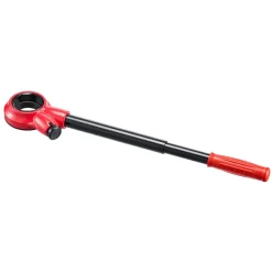 VEVOR Ratchet Pipe Threader Kit with 4 Dies, 1/2" NPT, 3/4" NPT, 1" NPT, 1-1/4" NPT Manual Ratcheting Pipe Threading Tool, Portable Pipes Threader Set with Toolbox for Plumbing Installation & Repair
