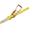 VEVOR Ratchet Straps, 2 in x 15 ft, Heavy Duty Tie Down Straps with Double J Hook, 5000 lbs Break Strength, Carry Bag, Tie Down Ratcheting for Moving, Trailers, Motorcycles, Kayaks, Car Roof, 6 Pack