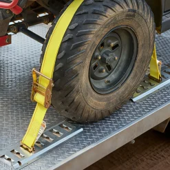 VEVOR Ratchet Straps, 2 in x 15 ft, 30 Pack E-Track Tie Down Straps, 4400 lbs Break Strength & 1460 lbs Rated Load, Tie Down Ratcheting for Moving, Trailers, Motorcycles, Kayaks, Car Roof, Yellow