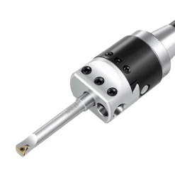 VEVOR R8 Boring Head 2-Inch Indexable 8 Piece Boring Bar Set with R8 Shank, for Milling Machine Drill Press, 7/16