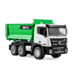 VEVOR RC Dump Truck Toy, 9-Channel 1:18 Scale, Remote Control Dump Truck RC Construction Vehicle Truck Toy with Light & 2 Rechargeable Batteries Birthday Gift for Toddlers Kids Boys and Girls Age 8+