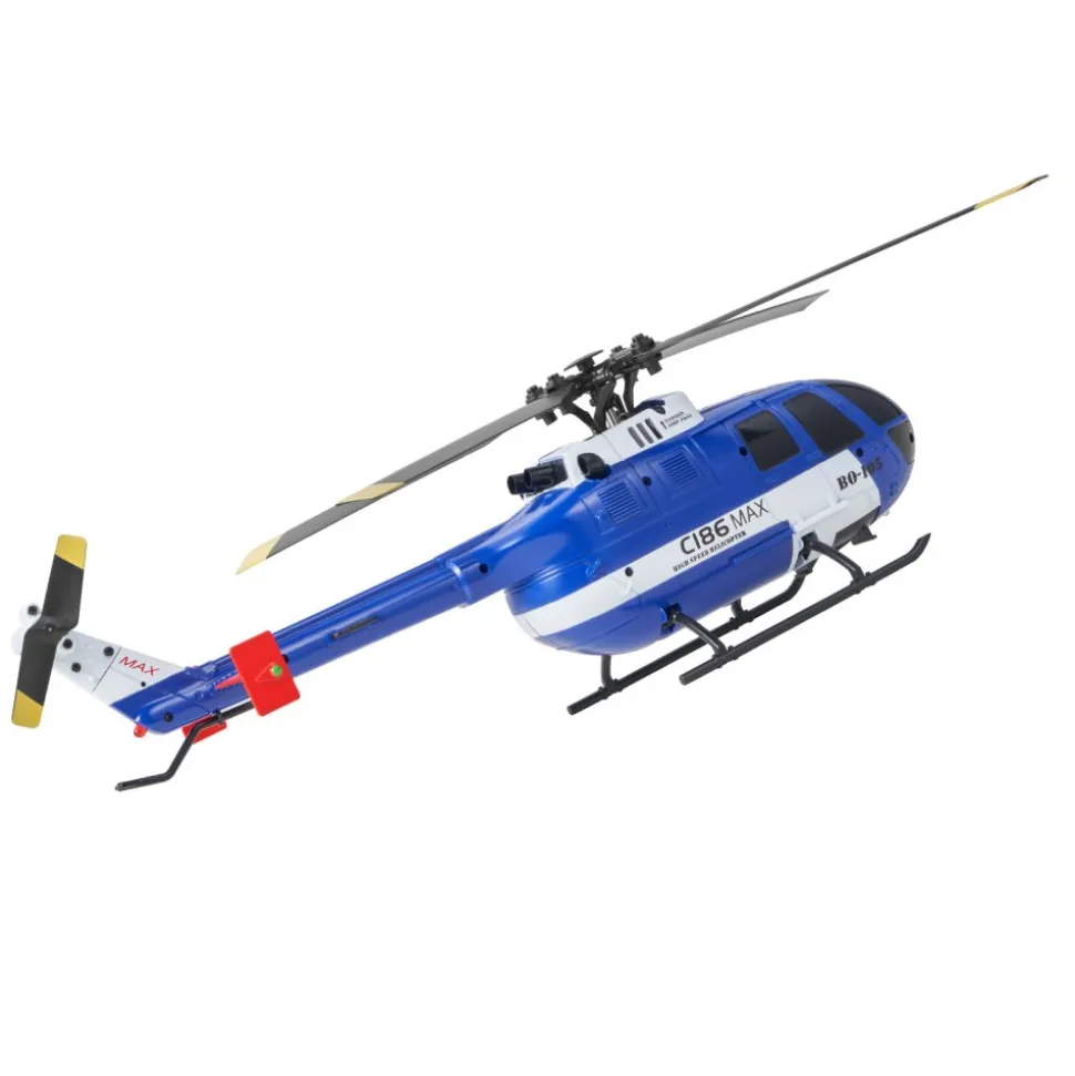 VEVOR RC Helicopter, 2.4GHz 4-Propeller Remote Control Helicopter with 6-Axis Gyro, 4-Channel RC Airplane for Beginner, LED Light & One-Key Takeoff/Landing, Plane Toys for Kids Ages 8 and up