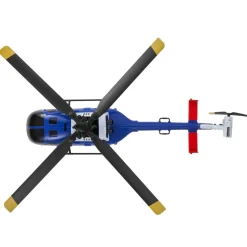VEVOR RC Helicopter, 2.4GHz 4-Propeller Remote Control Helicopter with 6-Axis Gyro, 4-Channel RC Airplane for Beginner, LED Light & One-Key Takeoff/Landing, Plane Toys for Kids Ages 8 and up