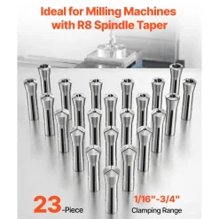 VEVOR R8 Collet Set 1/16