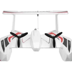 VEVOR RC Plane, 2.4GHZ 3 Channel Remote Control Airplane with 6-Axis Gyro Stabilizer, Ready to Fly Amphibious Aircraft Plane Toy with 2 Batteries, Easy to Fly RC Glider for Adults Kids Beginners Boys