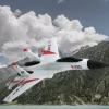 VEVOR RC Plane, 2.4GHZ 4 Channel Remote Control Airplane with 6-Axis Gyro Stabilizer, Ready to Fly Fighter Aircraft Plane Toy with 2 Batteries, Easy to Fly RC Glider for Adults Kids Beginners Boys
