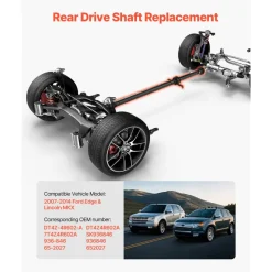 VEVOR Rear Drive Shaft, 80.0