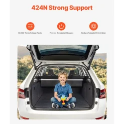 VEVOR Rear Left & Right Tailgate Power Lift Support, Compatible with 2015-2020 Skoda Superb III 3V5 Estate, Electric Tailgate Liftgate Power Hatch Shock Strut Replace OE# 3V9827851B 3V9827852B (2PCS)