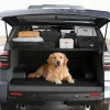 VEVOR Rear Trunk Cargo Rack, for 2010-2024 Toyota 4Runner, 220 lbs Capacity, Aluminum Alloy Basket Tray Interior Storage Luggage Carrier, Adjustable Height Shelf Stand Organizer for Camping Trip Gear