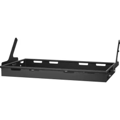 VEVOR Rear Trunk Cargo Rack, for 2018-2024 Jeep Wrangler JLU Sky One-Touch Power Top 4-Door Hardtops, 300 lbs, Carbon Steel Basket Tray Interior Storage Luggage Carrier with Net, Shelf Stand Organizer for Camping