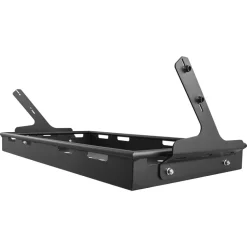 VEVOR Rear Trunk Cargo Rack, for 2018-2024 Jeep Wrangler JLU Sky One-Touch Power Top 4-Door Hardtops, 300 lbs, Carbon Steel Basket Tray Interior Storage Luggage Carrier with Net, Shelf Stand Organizer for Camping
