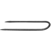 VEVOR Rebar Stakes, 10-Inch, Heavy-Duty 0.32 in Diameter U Shape, Galvanized Steel Ground Anchors with Chisel Point End & Rust-Resistant Coating, for Gardening Support, Fence, Camping Tents (12-Pack)