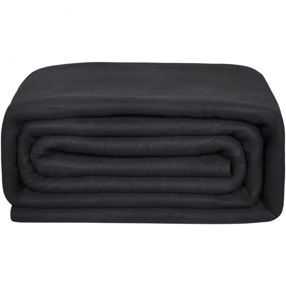 VEVOR Rectangle Pool Liner Pad, 16 x 32 ft Pool Liner Pad for Above Ground Swimming Pools, Extra-Thick Pool Mat, Prevents Punctures, Recycled Geotextile Material Underlayment Pad, Extend Liner Life