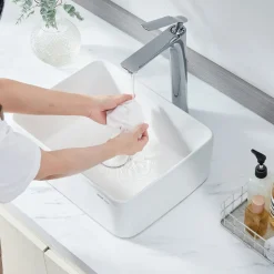 VEVOR Rectangle Vessel Sink, 16