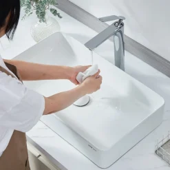 VEVOR Rectangle Vessel Sink, 24