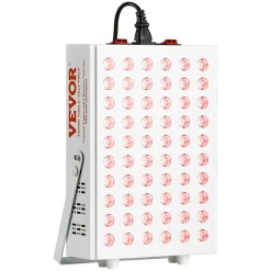 VEVOR Red Light Therapy for Body Face, 60 Dual-Chip LEDs, Red 660nm & Near Infrared 850nm Combo, High Power Red Light Therapy Panel for Recovery, Pain Relief, Wound Healing, Skin Health, 80W