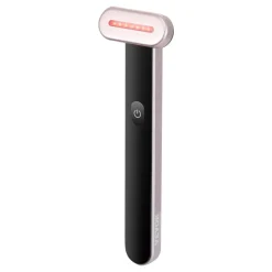 VEVOR Red Light Therapy Wand for Face and Neck, 3-in-1 LED Facial Wand Red Light Therapy Device with Heating Therapy| Vibrating Facial Massage, Portable LED Beauty Wand