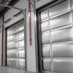 VEVOR Reflective Insulation Roll, Double-Layer Air Bubble Radiant Barrier, 6mm 48 in x 100 ft, Aluminum Foil White PE Film Heat Reflective Shield, Thermal Insulation Roll for Garage Door Window RV Roofs