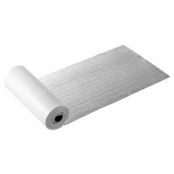 VEVOR Reflective Insulation Roll, 2 Car Garage Door Thermal Insulation Kit, 6mm 24 in x 18 ft, 4 Rolls Aluminum Foil EPE Foam Core Radiant Barrier, White PE Film Heat Shield for Garage Doors