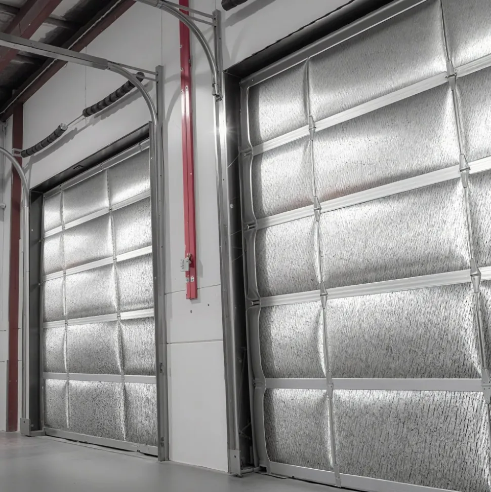 VEVOR Reflective Insulation Roll, 2 Car Garage Door Thermal Insulation Kit, 6mm 24 in x 18 ft, 4 Rolls Aluminum Foil EPE Foam Core Radiant Barrier, White PE Film Heat Shield for Garage Doors