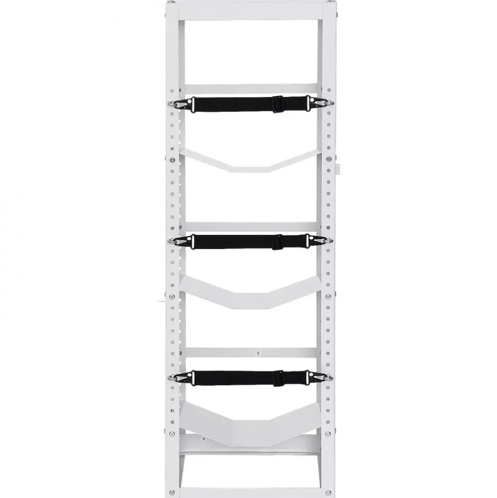 VEVOR Refrigerant Tank Rack, with 3 x 30-50lb Bottle Tanks, Cylinder Tank Rack 14.64x13.97x46.06 in, Refrigerant Cylinder Rack Gas Cylinder Racks and Holders for Freon, Gases, Oxygen, Nitrogen