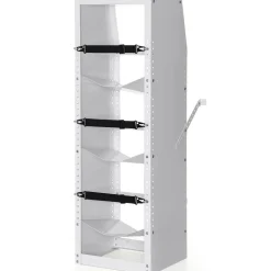 VEVOR Refrigerant Tank Rack, with 3 x 30-50lb Bottle Tanks, Cylinder Tank Rack 14.64x13.97x46.06 in, Refrigerant Cylinder Rack Gas Cylinder Racks and Holders for Freon, Gases, Oxygen, Nitrogen