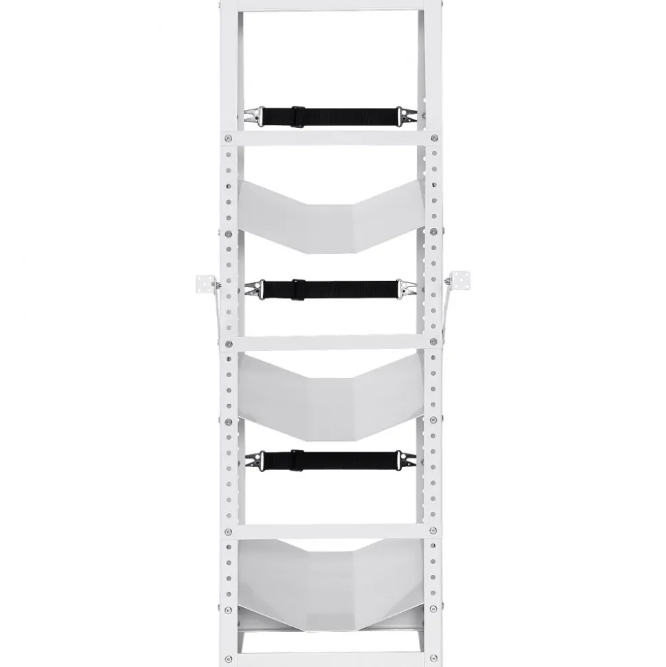 VEVOR Refrigerant Tank Rack, with 3 x 30-50lb Bottle Tanks, Cylinder Tank Rack 14.64x13.97x46.06 in, Refrigerant Cylinder Rack Gas Cylinder Racks and Holders for Freon, Gases, Oxygen, Nitrogen