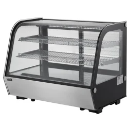 VEVOR Refrigerated Display Case, 9.8 Cu.Ft./278L Large Pastry Display Case, 5-Tier Commercial Cake Refrigerator with LED Lighting, TURBO Cooling, Frost-Free Air-Cooling, for Bakery, Dessert Shop