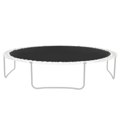 VEVOR Replacement Trampoline Mat, Jumping Mat Fits 12ft Frame, Universal Jumping Mat for 12ft Round Trampoline, Reinforce UV-Resistant Mat with Spring Tool & Durable V-Rings, Fit 5.5