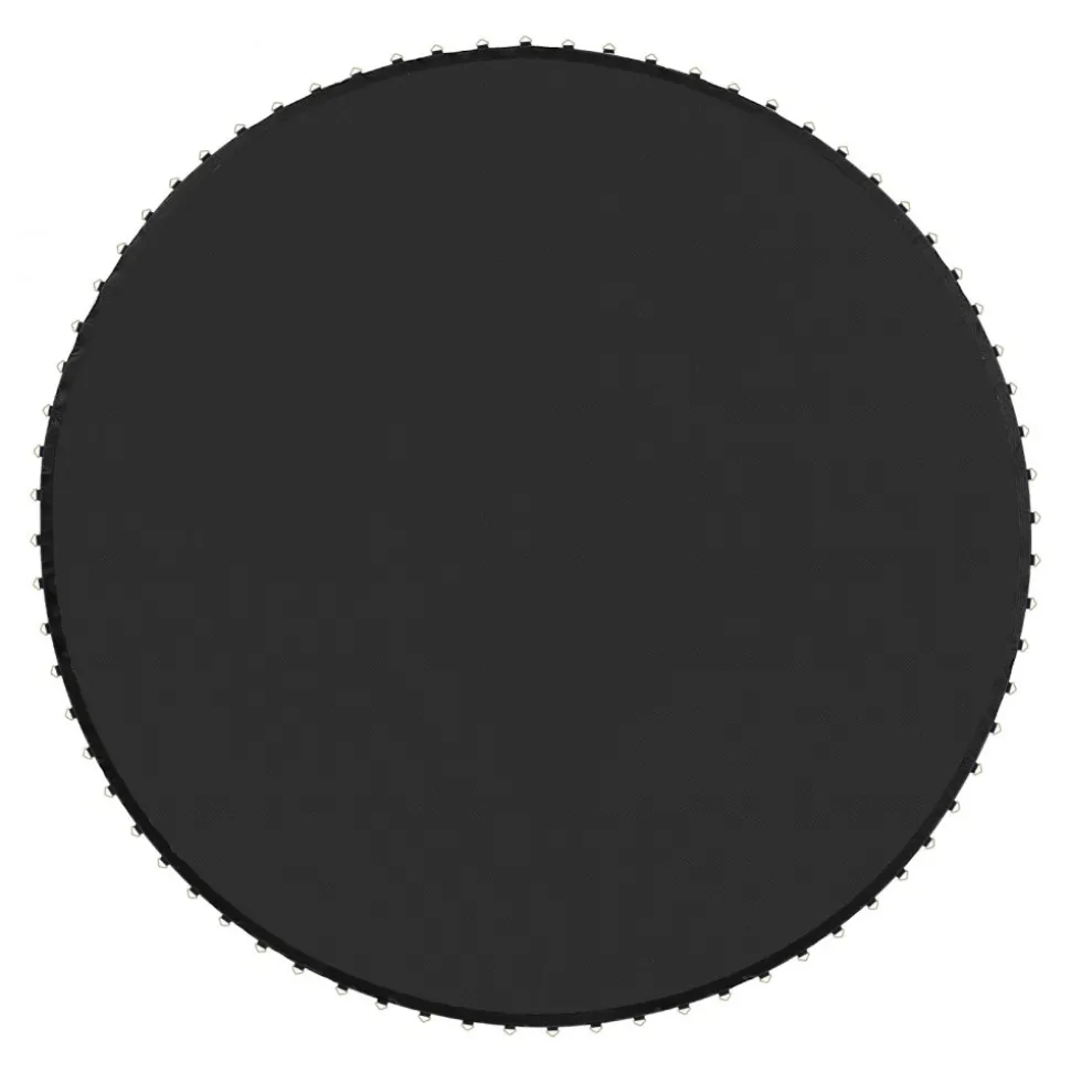 VEVOR Replacement Trampoline Mat, Jumping Mat Fits 12ft Frame, Universal Jumping Mat for 12ft Round Trampoline, Reinforce UV-Resistant Mat with Spring Tool & Durable V-Rings, Fit 5.5" Spring Length