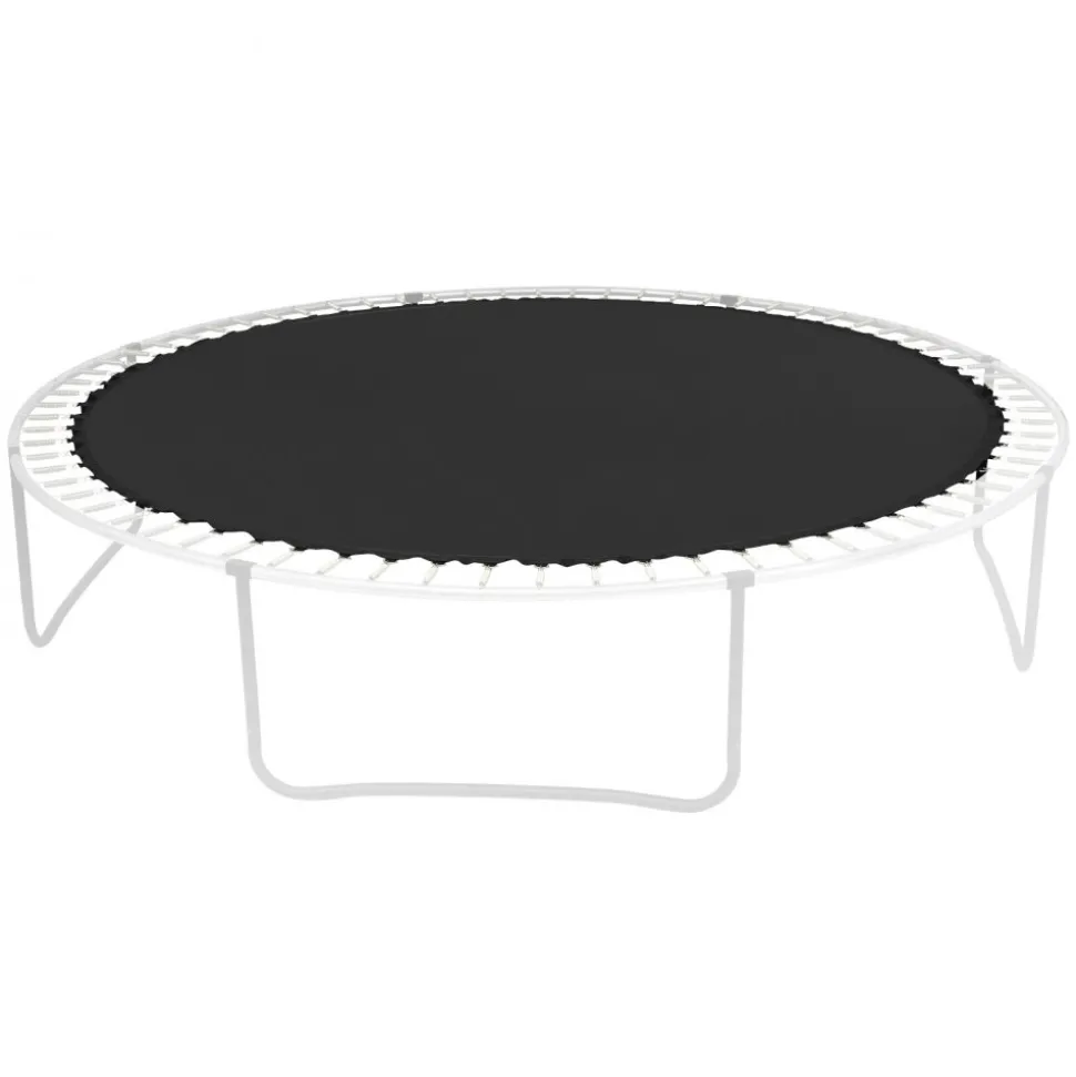 VEVOR Replacement Trampoline Mat, Jumping Mat Fits 12ft Frame, Universal Jumping Mat for 12ft Round Trampoline, Reinforce UV-Resistant Mat with Spring Tool & Durable V-Rings, Fit 5.5" Spring Length