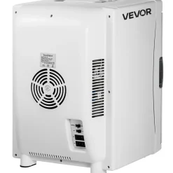 VEVOR Reptile Incubator, 25L Scientific Lab Incubator, Cooling and Heating 5 °C to 42 °C Automatic Incubator, 12V/110V White Reptile Egg Breeding Hatchery Work for Thermostats Snakes and Turtles