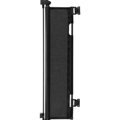 VEVOR Retractable Baby Gate, Extends to 57 inch Wide, 38.5 inch Tall, with Security Lock, Easy to Use, Walk Through Without Tripping, Mesh Dog Gate for Stairs, Hallways, Indoor/Outdoor, Black