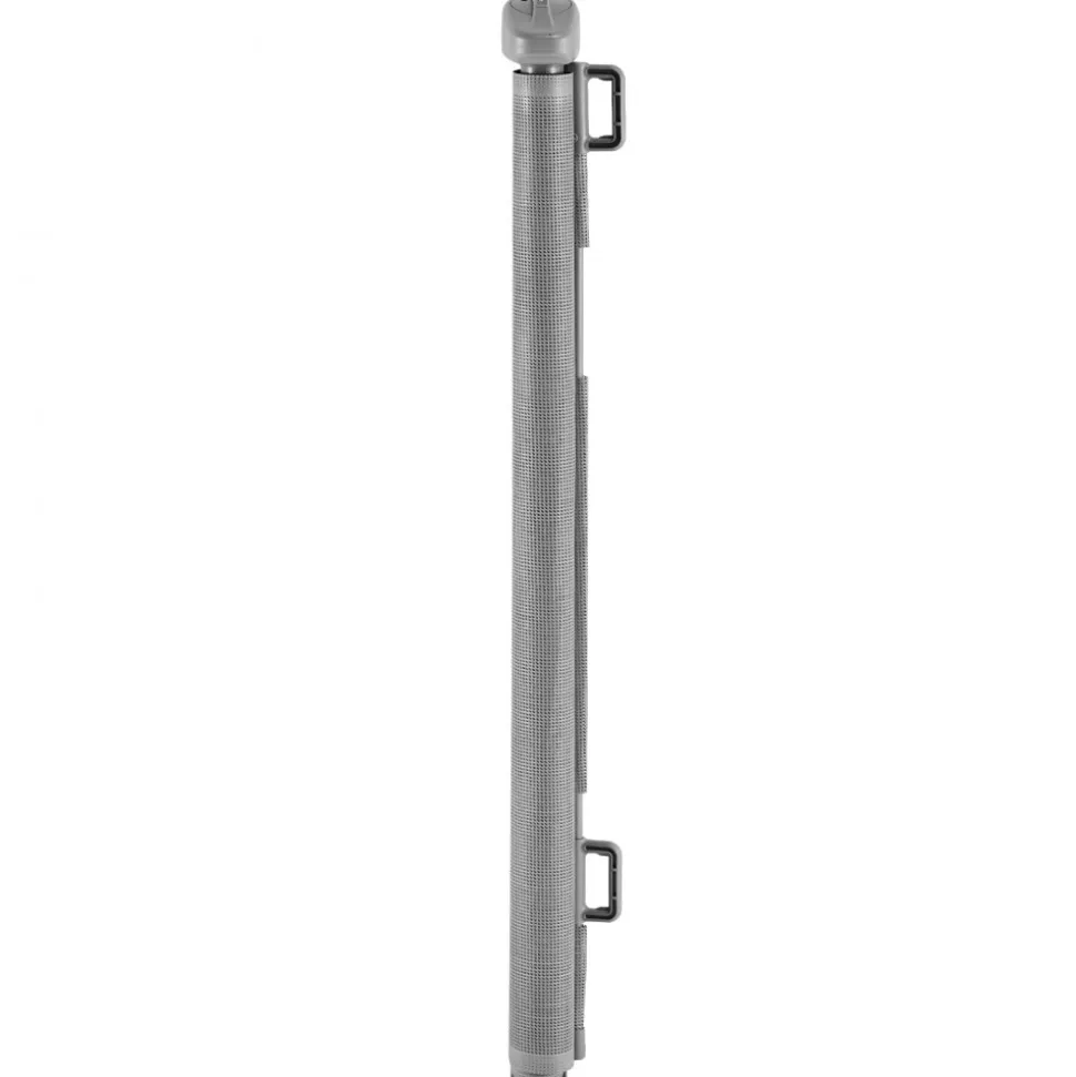 VEVOR Retractable Baby Gate, Extends to 72.8 inch Wide, 31.3 inch Tall, with Security Lock, Easy to Use, Walk Through Without Tripping, Mesh Dog Gate for Stairs, Hallways, Indoor/Outdoor, Gray