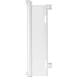 VEVOR Retractable Baby Gate, Extends to 57 inch Wide, 38.5 inch Tall, with Security Lock, Easy to Use, Walk Through Without Tripping, Mesh Dog Gate for Stairs, Hallways, Indoor/Outdoor, White
