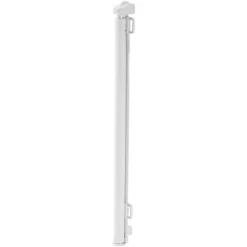 VEVOR Retractable Baby Gate, Extends to 57 inch Wide, 38.5 inch Tall, with Security Lock, Easy to Use, Walk Through Without Tripping, Mesh Dog Gate for Stairs, Hallways, Indoor/Outdoor, White