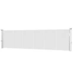 VEVOR Retractable Baby Gate, 34 inch Tall, Extends up to 110 inch Wide, Retractable Gate for Kids or Pets, Mesh Material, Easy to Install for Indoor Stairs, Doorways, Hallways, Playrooms, White