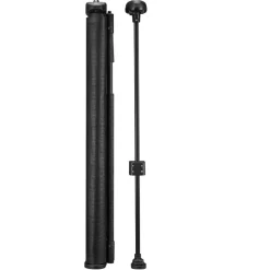 VEVOR Retractable Baby Gate, 34 inch Tall, Extends up to 110 inch Wide, Retractable Gate for Kids or Pets, Mesh Material, Easy to Install for Indoor Stairs, Doorways, Hallways, Playrooms, Black