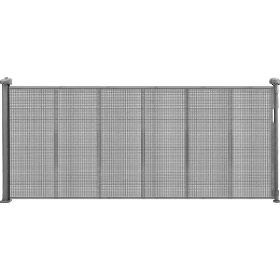 VEVOR Retractable Baby Gate, 34 inch Tall, Extends up to 71 inch Wide, Retractable Gate for Kids or Pets, Mesh Material, Easy to Install for Indoor Stairs, Doorways, Hallways, Playrooms, Gray