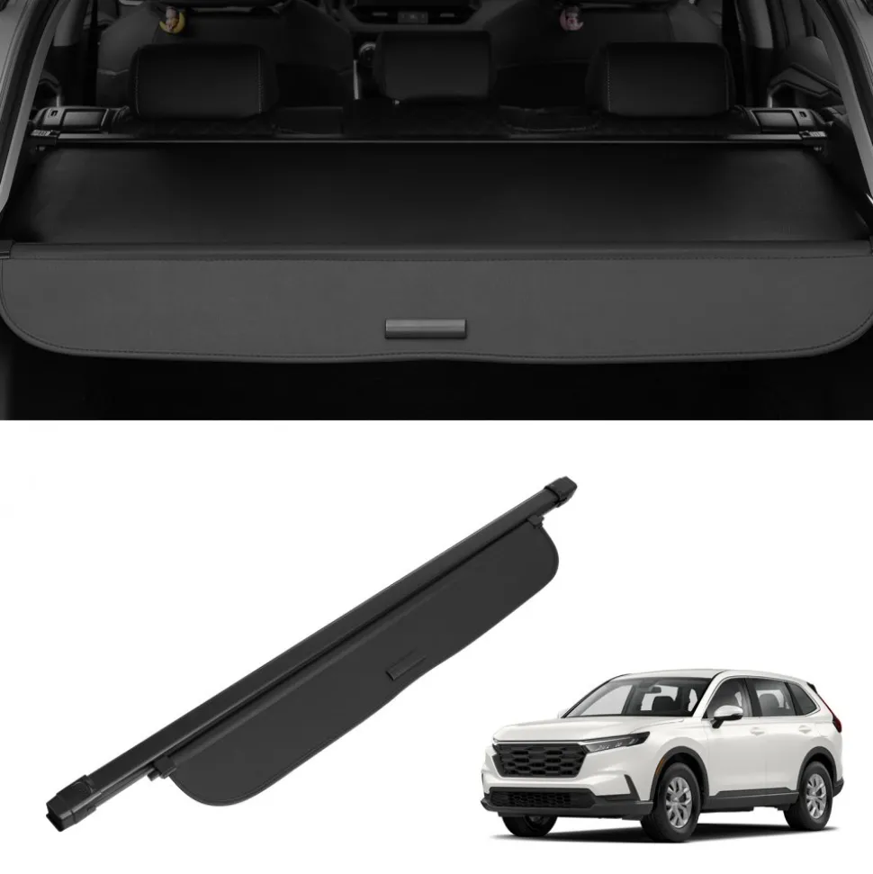 VEVOR Retractable Cargo Cover, Upgraded Carbon Fiber Texture Trunk Cover, Anti-Peeping Luggage Privacy Shield, Easy Installation Security Shade Car Accessories, for Toyota RAV4 2019-2025 5-Seater