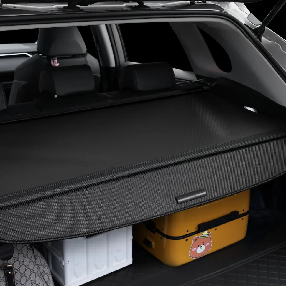 VEVOR Retractable Cargo Cover, Upgraded Carbon Fiber Texture Trunk Cover, Anti-Peeping Luggage Privacy Shield, Easy Installation Security Shade Car Accessories, for Honda CRV 2023-2025 5-Seater