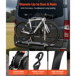 VEVOR Retractable Ratchet Straps, 1 in x 10 ft, Tie Down Straps with S Hooks, 1200 lbs Break Strength, 4 Soft Loops, Tie Down Ratcheting for Moving, Trailers, Motorcycles, Kayaks, Car Roof, 4 Pack