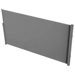 VEVOR Retractable Side Awning, 71''x 138'' Outdoor Privacy Screen, 180g Polyester Water-proof Retractable Patio Screen, UV 30+ Room Divider Wind Screen for Patio, Backyard, Balcony, Gray