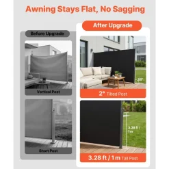 VEVOR Retractable Side Awning, 71