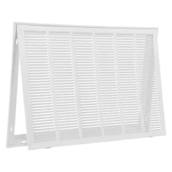 VEVOR Return Air Filter Grille, Fits W20 x H20in Duct Opening Size, Filter Included, Return Air Vent Cover for Wall, Powder-Coated Steel Return Air Grill Detachable Face/Door for 1 inch Filters